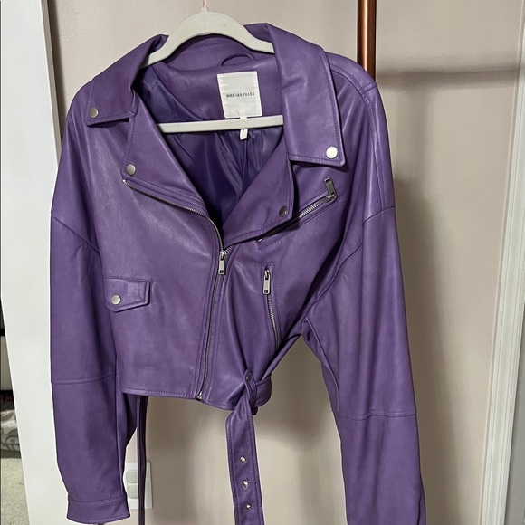 Vici Lavender Leather Jacket never worn! - Picture 1 of 4